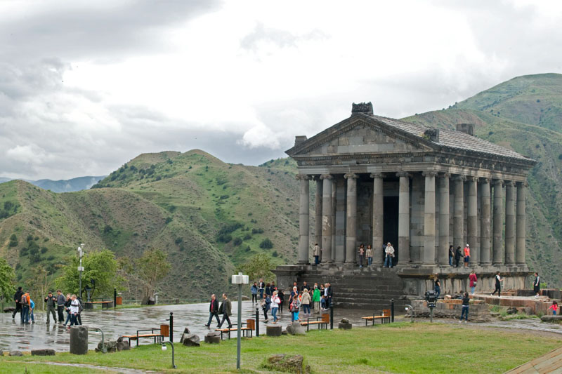 Der ionische Tempel von Garni aus hellenistischer Zeit