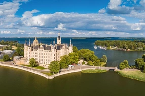 Deutschland, Schweriner Schloss, mecklenburg, mecklenburg-vorpommern, panorama, schwerin