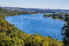 Baldeneysee in Essen, Ruhrgebiet