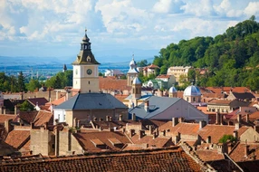 architecture, art, attraction, brasov, building, cathedral, church, city, clock, coucil, eastern, german, gothic, high, historic, house, korona, kronstadt, landmark, medieval, medievaleurope, monument, old, religion, religious, romania, roof, roofs, saxon, structure, tampa, tourism, touristic, tower, town, transylvania, travel