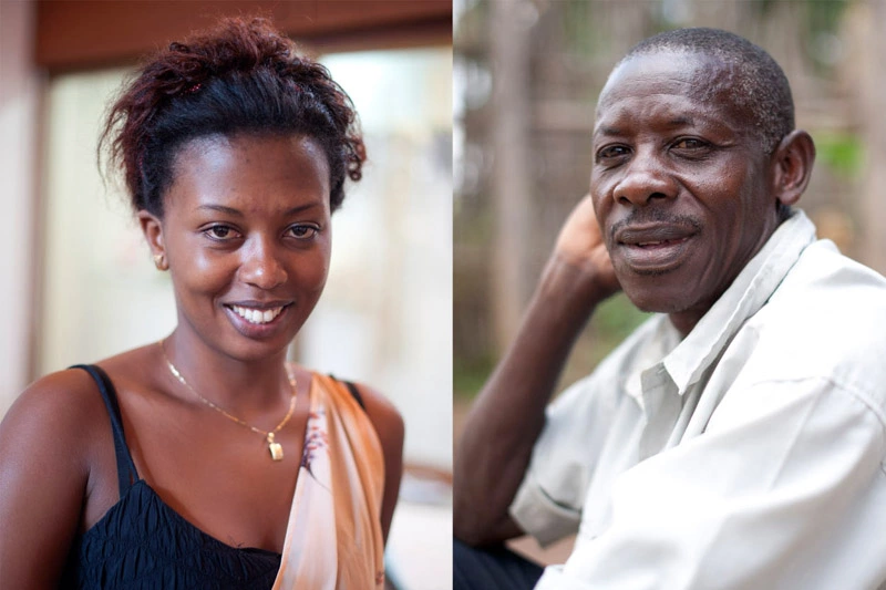 Ruanda: Menschen in Huje