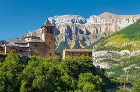 aragon, beauty, blue, calm, clouds, countryside, fells, grass, green, hills, holiday, huesca, idyllic, lake, lakeland, landscape, leisure, monte, mountains, national, nature, ordesa, outdoor, park, peaceful, perdido, pike, pyrenees, reflection, relaxed, rugged, rural, scenic, serene, sky, spain, storm, sunny, torla, tourism, tranquil, travel, trekking, vacation, walking, water, wild