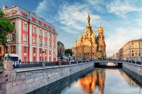 architecture, blood, blue, bridge, building, canal, cathedral, christ, christianity, church, city, cross, dome, europe, exterior, famous, gold, historical, krovi, landmark, landscape, morning, orthodox, peter, peterburg, petersburg, reflection, religion, resurrection, river, russia, russian, saint, saint-petersburg, savior, saviour, sky, spas, spas-na-krovi, spilled, st, street, summer, temple, tourism, town, travel, view