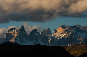 Erste Ausblicke bei der Einfahrt in den Nationalpark Torres del Paine