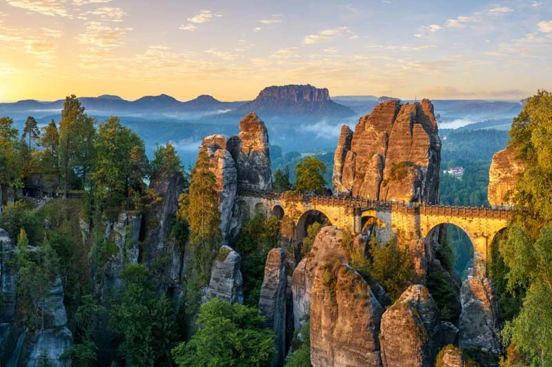 arch, autumn, bastei, bridge, climbing, dresden, elbe, elbsandstein, europe, famous, forest, german, germany, hiking, landmark, landscape, morning, mountain, mountains, national, natural, nature, outdoors, park, rock, sandstone, saxon, saxony, stone, sunrise, switzerland, terrain, tourism, travel, view