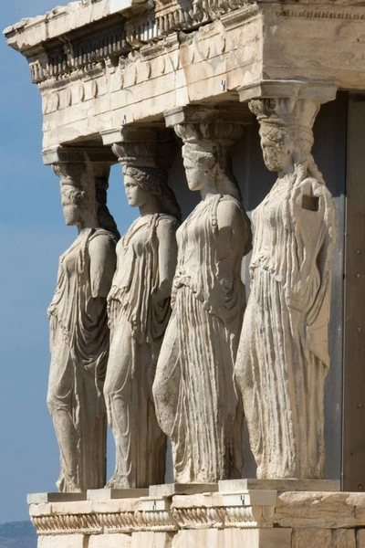 Akropolis: die Korenhalle am Erechtheion