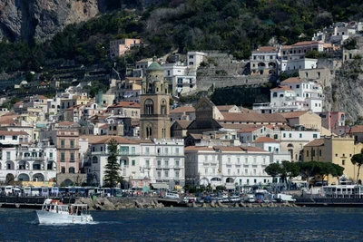 Bootsfahrt Amalfiküste, Kampanien, Italien, Kulturreise, Gruppenreise