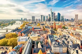 above, aerial, architecture, bank, bridge, bright, building, buildings, business, central, church, city, cityscape, clouds, colorful, district, euro, europe, european, exchange, financial, frankfurt, german, germany, hessen, landmark, main, modern, morning, office, old, remer, river, roemer, romerberg, sky, skyline, skyscraper, stock, sunset, tower, town, travel, urban, vibrant, view