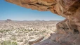 Somaliland: Blick aus einer Höhle  von Laas Geel auf das Umland