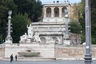 Rom: Blick auf die Villa Borghese (von hinten)