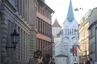 Riga: Straßenzug mit der Katholischen Kirche