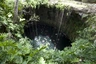 Der 30 m tiefe Cenote von Ik-Kil