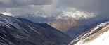 Blick auf das Karakorum-Gebirge im Nubra-Tal