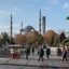 Sultan Ahmed Moschee gegenüber der Hagia Sofia in Alt-Istanbul