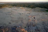 Blick vom Jebel Barkal auf die Tempelanlage B 500