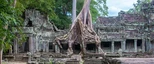 Der Preah Khan Tempel nördlich von Angkor Thom.