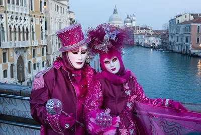 Der Carneval in Venedig beginnt