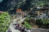 Der Touristen-Hub Aguas Calientes auf 2.000 m Höhe. Von hier aus geht es hinauf zum Machu Picchu.