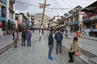 Die "Fußgängerzone" von Leh, Ladakh