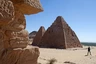 Die Nekropole von Jebel Barkal, die am besten erhaltenen Pyramiden im Sudan