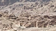 Blick auf die alte Felsenstadt Petra