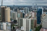 Nairobi, Blick vom KICC auf die Stadt
