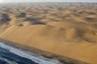 Die Sanddünen des Namib Naukluftparks aus der Luft