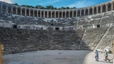 Aspendos, eines der am besten erhaltenen Theater der Antike
