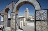 Blick von den Dächern der Medina auf die Ez-Zitouna-Moschee