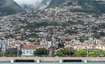 Blick von der See auf Funchal.