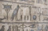 Hieroglyphen im Tempel von Amada