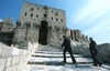 Eingang der Zitadelle von Aleppo