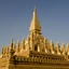 Vientane: Das Wahrzeichen und Nationalheiligtum von Laos, der  That Luang Tempel