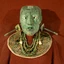 Archäologisches Museum in Mexiko City: Totenmaske von Pakal aus Pelnque