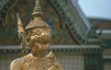Bangkok: Königspalast: Wächter im Portrait