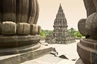 Candi  Prambanan, größter hinduistische Tempelanlage auf Java bei Yogjakarta.