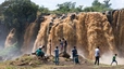 Bahar Dar: Fotosession vor den Tississat-Wasserfälle