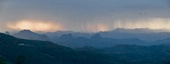 Spektakulärer Blick auf die Ausfläufer des Simiengebirges