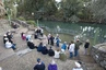 Eine der "neuen" Taufstellen am Jordan nahe des See Genezareth