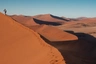 Sonnenaufgang in der Namib-Wüste