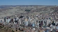 Blick auf La Paz von der Seilbahn