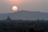 Bagan: Panorama vom Pa That Gyi Tempel