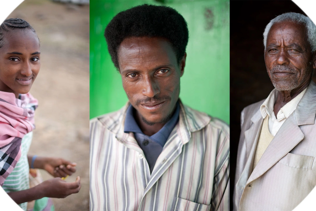 Menschen in Axum