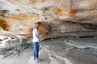 Somaliland: Felszeichnungen/Höhlenmalereien von Laas Geel, die vor ca. 6000 Jahren entstanden sind.