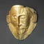 Archäologisches Museum in Athen: Maske des Agamemnon aus Mykene