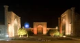 Samarkand: Registanplatz während der Ton- und Lichtshow