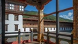 Bhutan, das Kloster und Festung Tashichho Dzong in der Hauptstadt Timphu