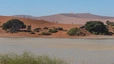 Namib-Wüste bei der Düne "Big Mama" östlich der Salz-Ton-Pfanne von Sossusvlei