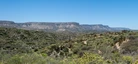 Somaliland: Blick von den Golis Bergen (1.400 m) auf die Ebene, die nach Berbera führt