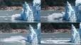 Perito Moreno Gletscher - Eisstücke brechen von der Gletscherkante ab